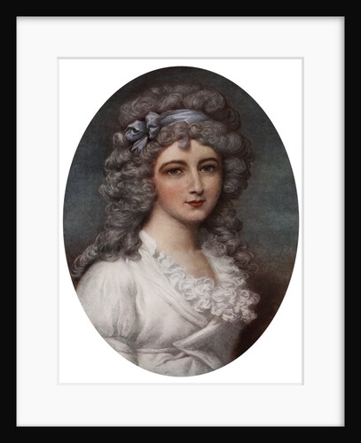 Portrait of a Young Lady by L Busiere