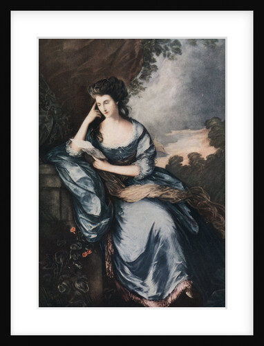 Lady Douglas in the Garden by Abel Jamas