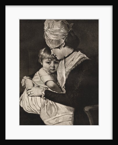 Mrs Carwardine and Child by George Romney