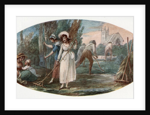 Haymaking by William Hamilton