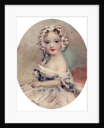Portrait of Queen Victoria as a child by Anonymous