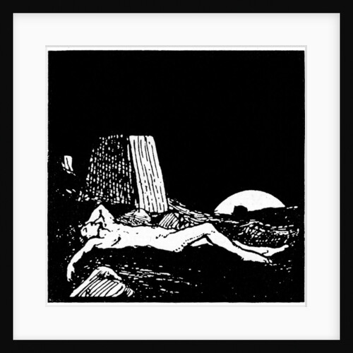 Drawing for the Book of Job by Robert Traill Rose