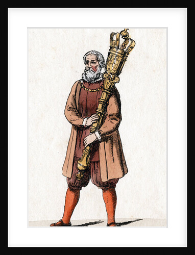 Marshal costume design for Shakespeare's play, Henry VIII by Anonymous