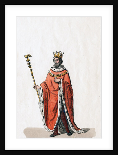 Earl of Surrey, costume design for Shakespeare's play, Henry VIII by Anonymous