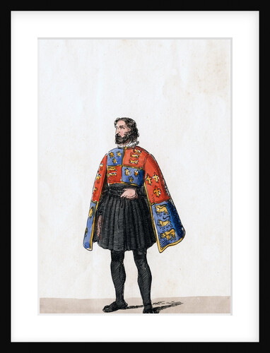 Herald, costume design for Shakespeare's play, Henry VIII by Anonymous