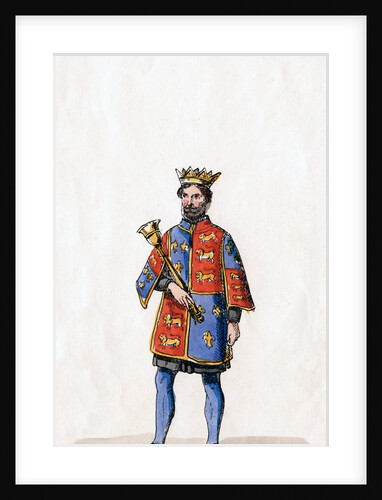 Costume design for Shakespeare's play, Henry VIII by Anonymous