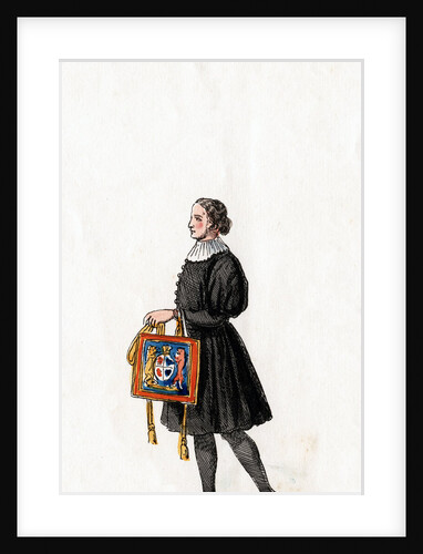 Lord Seal keeper, costume design for Shakespeare's play, Henry VIII by Anonymous
