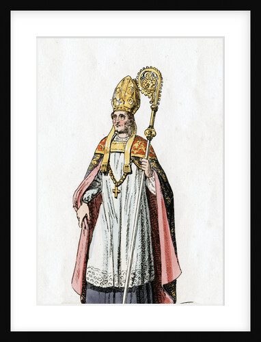 Bishop of Rochester, costume design for Shakespeare's play, Henry VIII by Anonymous