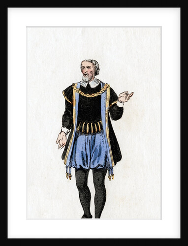 Griffith, costume design for Shakespeare's play, Henry VIII by Anonymous