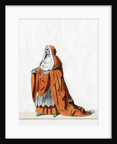Cardinal Wolsey, costume design for Shakespeare's play, Henry VIII by Anonymous