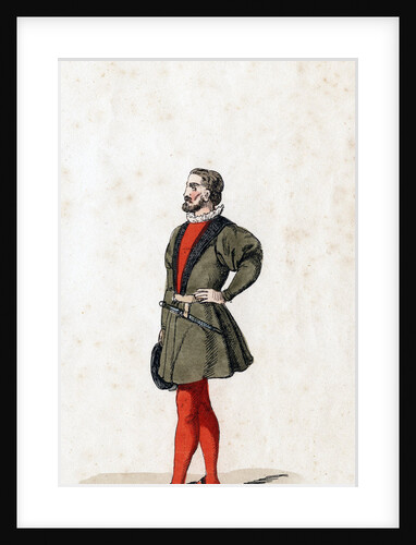 Theatre costume design for Shakespeare's play, Henry VIII by Anonymous