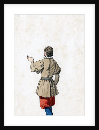 Theatre costume design for Shakespeare's play, Henry VIII by Anonymous