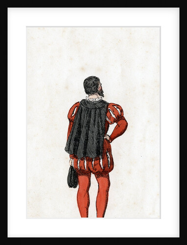 Theatre costume design for Shakespeare's play, Henry VIII by Anonymous