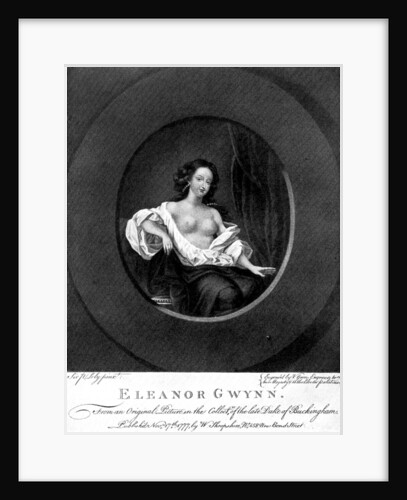 Nell Gwynne, English actress by Valentine Green