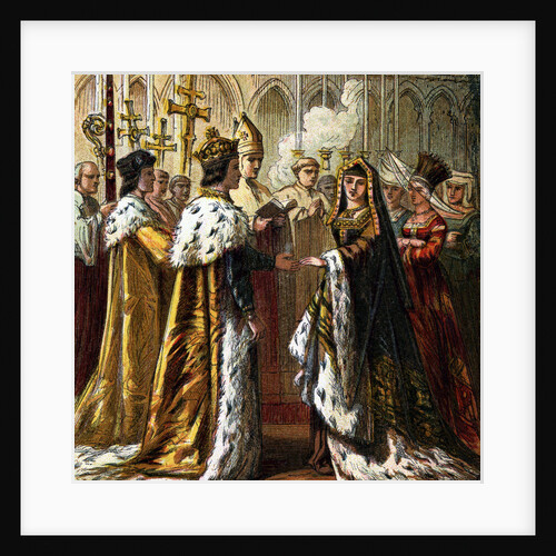 The marriage of Henry VII by Anonymous
