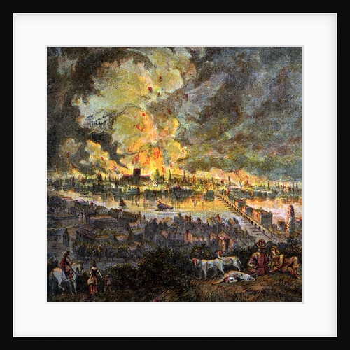 Great Fire Of London by Anonymous