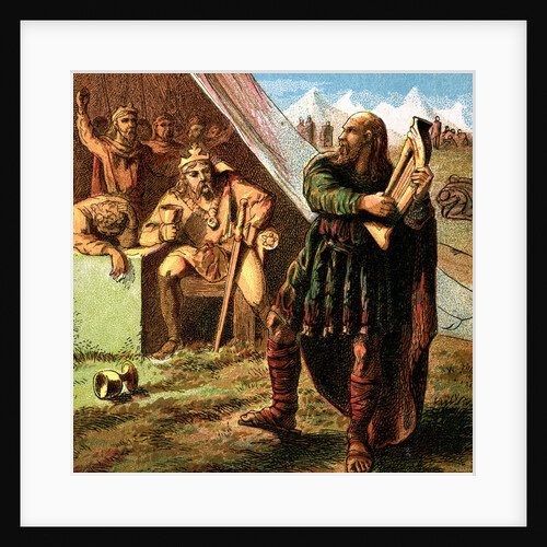 Alfred In The Danish Camp by Anonymous