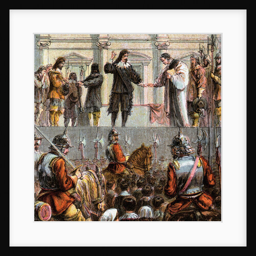 Execution Of Charles I by Anonymous