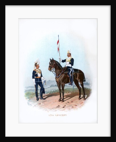 17th Lancers by R Simkin
