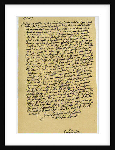 Letter from John Dryden to Laurence Hyde by John Dryden