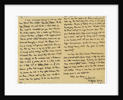 Letter from Thomas Carlyle to Macvey Napier, editor of the Edinburgh Review, 6th February 1832 by Thomas Carlyle
