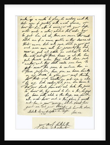 Letter from George Villiers, Duke of Buckingham, to James I by George Villiers
