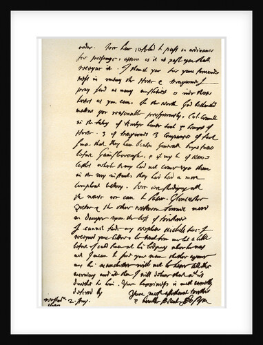 Letter from John Pym to Sir Thomas Barrington, 2nd August 1643 by John Pym