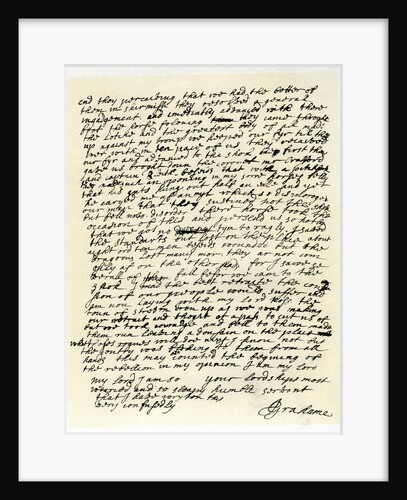 Letter from John Graham of Claverhouse to George Livingston, 1st June 1679 by John Graham