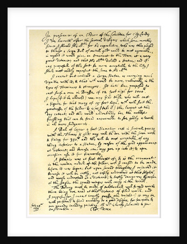Report by Sir Christopher Wren by Sir Christopher Wren