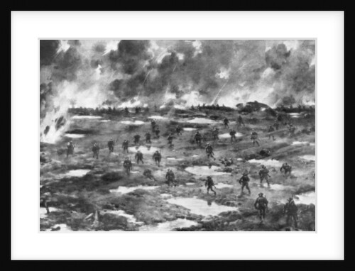 'Conquest of the Wytschaete-Messines Ridge', Belgium, First World War by Anonymous