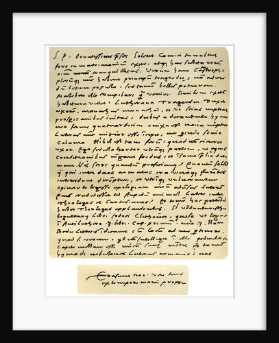 Letter from Desiderius Erasmus to Nicholas Everaerts by Erasmus