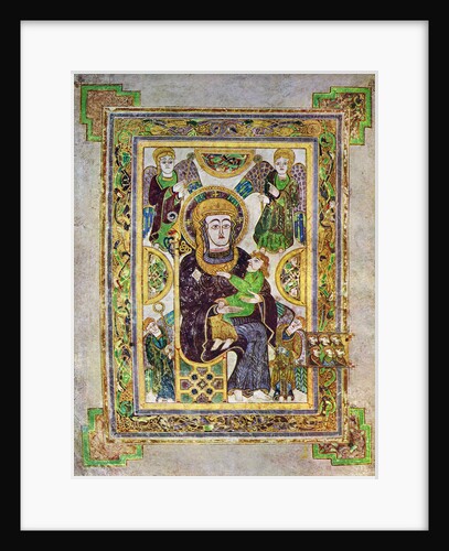 The Virgin And Child, c800 AD by Anonymous