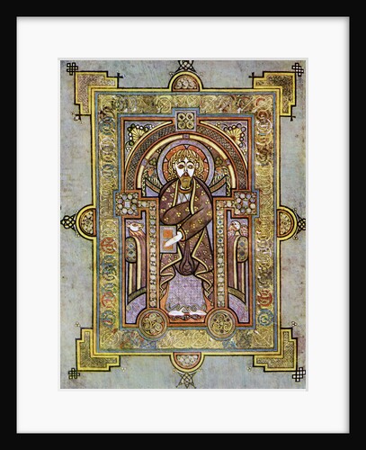 Portrait of St Matthew, 800 AD by Anonymous