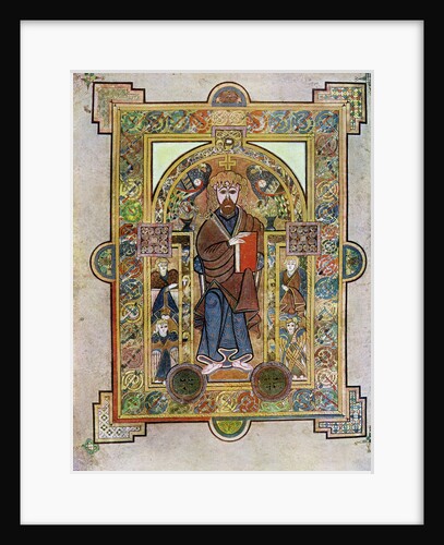 Portrait of St Mark or St Luke, 800 AD by Anonymous