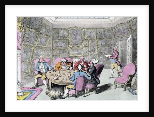 Doctor Syntax with My Lord by Thomas Rowlandson