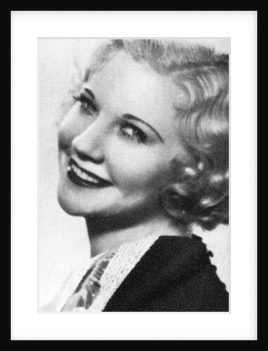 Una Merkel, American film actress by Anonymous