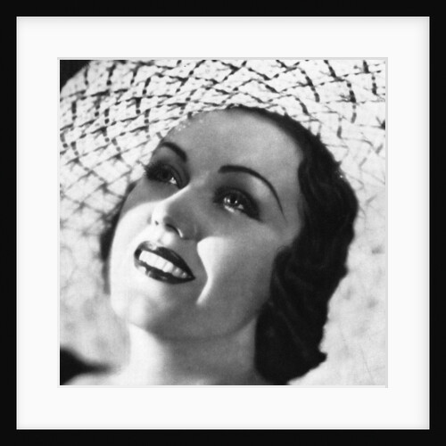 Fay Wray, Canadian-born American film actress by Anonymous