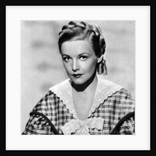 Madeleine Carroll, British film actress by Anonymous