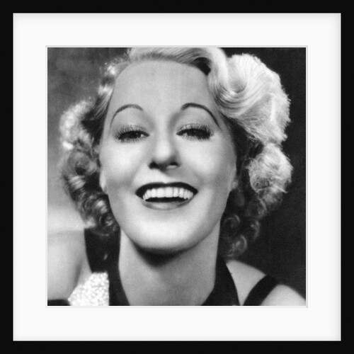 Grace Moore, American operatic soprano and Broadway and film actress by Anonymous