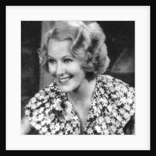 Grace Moore, American operatic soprano and Broadway and film actress by Anonymous