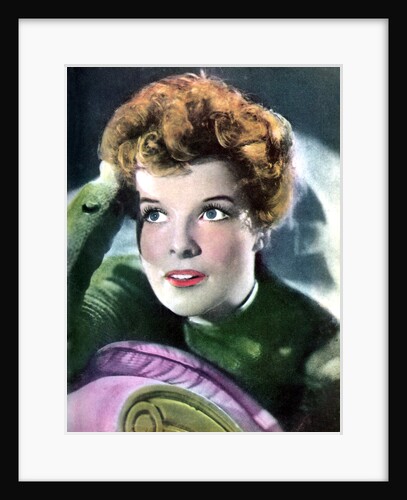 Katharine Hepburn, American film actress by Anonymous