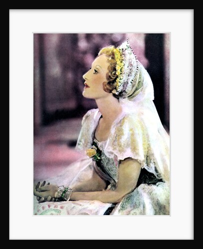 Elisabeth Bergner, Austro-Hungarian born actress by Anonymous