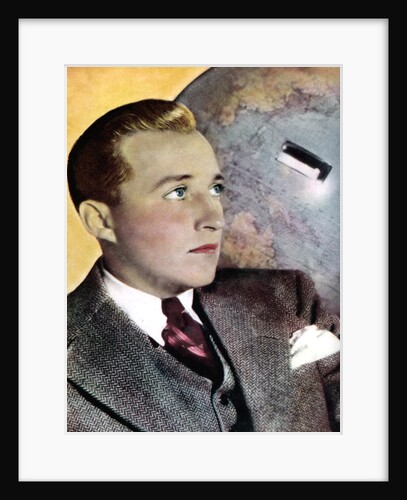 Bing Crosby, American singer and actor by Anonymous