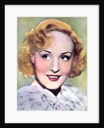 Madge Evans, American actress by Anonymous