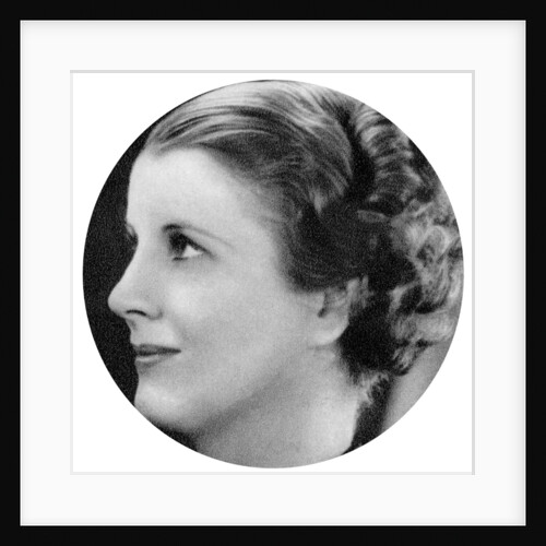 Diana Wynyard, British stage and film actress by Anonymous