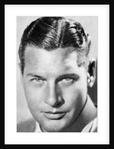 Richard Arlen, American actor by Anonymous