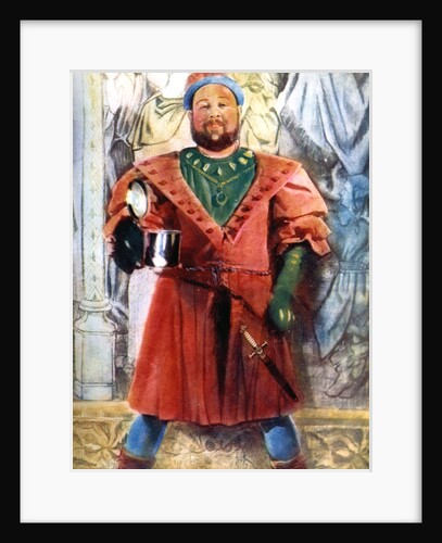 Charles Laughton, English stage and film actor by Anonymous