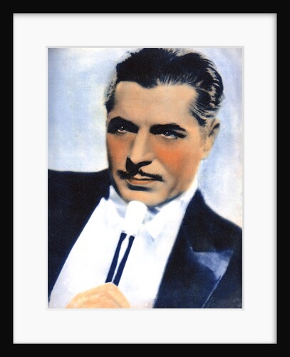 Warner Baxter, American actor by Anonymous