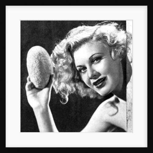 Ginger Rogers, American actress by Anonymous