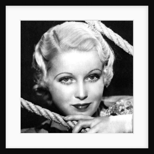 June Lang, American actress by Anonymous